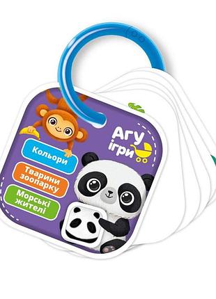 Гра настільна vladi toys тварини картки з кільцем (vt2000-01)