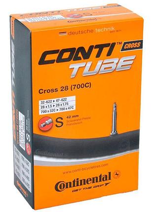 Камера continental cross 28", 32-622 ->47-622, s42, 160 г