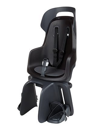 Дитяче велокрісло bobike go carriers rs reclining system - rear bicycle seat for rack urban black