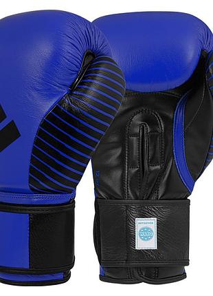 Перчатки adidas для бокса и кикбоксинга с лицензией wako | синий/черный | kbwkf200