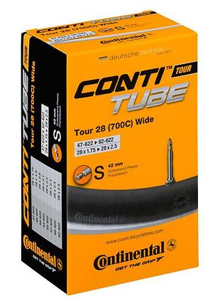 Камера continental tour tube wide 28", 47-622->62-622, s42, 230 г