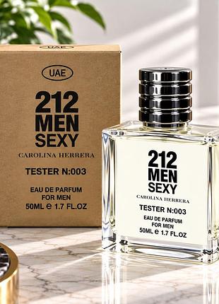 Парфум carolina herrera 212 sexy men tester 50 мл