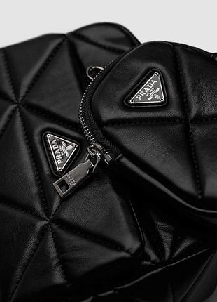 💎 prada re-nylon padded shoulder black 3