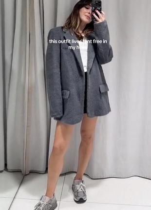 Піджак пальто zara 3
