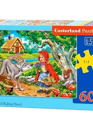 Пазлы castorland красная шапочка 60 эл (b-066117)