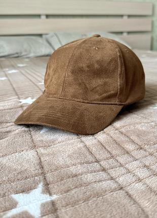 Кепка бейсболка коричнева чоловіча вельветова кепка бейсболка в стилі barbour stetson