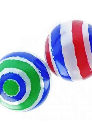 Мяч 23 см, абстракция микс цветов (по 5 штук)