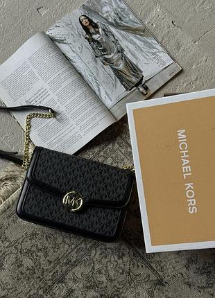 Сумка michael kors jessie small signature crossbody bag чорний є