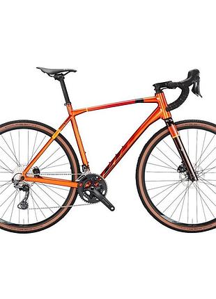 Велосипед ktm x-strada 10 l/57 оранжевый