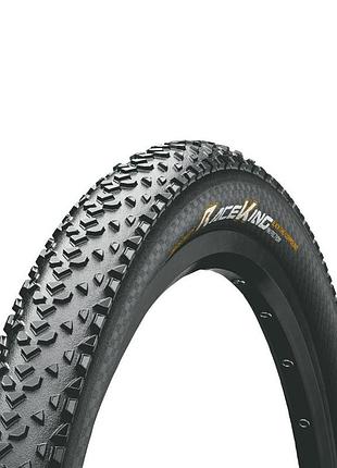 Покрышка бескамерная continental race king protection 27.5" | 27.5 x 2.20 черная, складная, skin