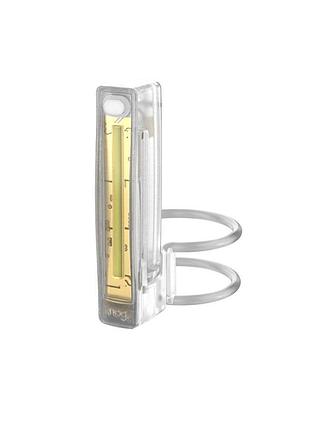 Мигалка передняя knog plus front 40 lumens translucent