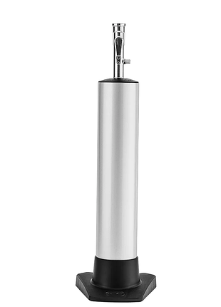 Насос-бустер crankbrothers klic burst tank, silver (digital)
