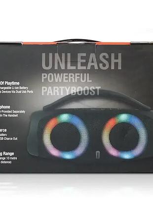 Мінідинамік bluetooth boombox 3 mini rgb b11 6