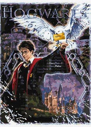 Картина по номерам wb "harry potter: атмосфера магии" 40х50 см