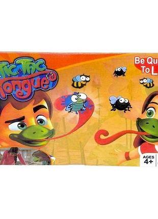 Настольная игра tic tac tongue, (выдвижные язычки, карты с заданиями)