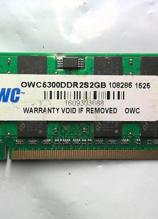 Owc 2gb ddr2 667mhz (pc2-5300s) оперативная память 2 гб ддр2 667 мгц для ноутбука