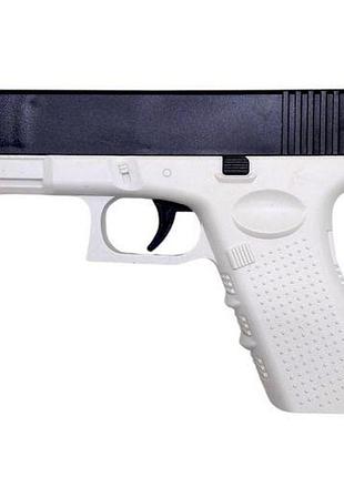 Водний пістолет "glock" 16*11,5 см (чорно-білий)