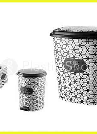 Набор для ванной 3в1 elif plastik keep clean