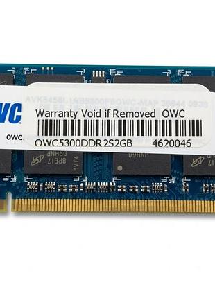 Owc 2gb ddr2 667mhz pc2-5300 оперативная память 2 гб ддр2 667 мгц для ноутбука