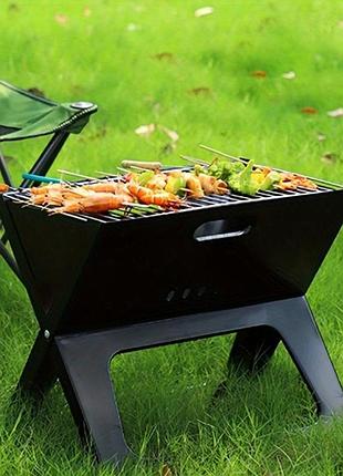 Складной портативный мангал gp-4270 48*31*39cm