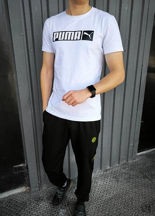 Чоловіча футболка puma білі