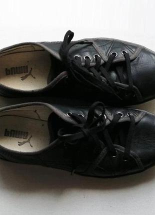 Оригинальные кожаные   кроссовки puma
