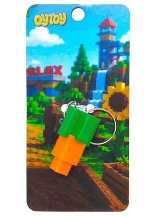 Брелок 3d друк "roblox carrot/ морква gag keychain"