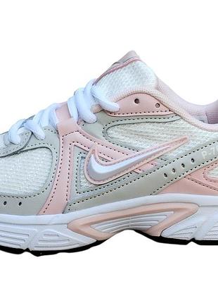 Кросівки жіночі nike p-7000 silver beige/pink.стильні жіночі кросівки весняні найк п-7000 бежево-рожеві.