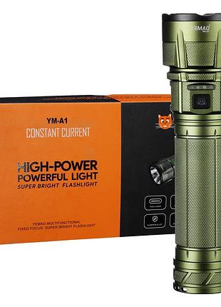 Ліхтар yemao ym-a1 xhp70.2, 1x38121, power bank, зу type-c, ковпачок