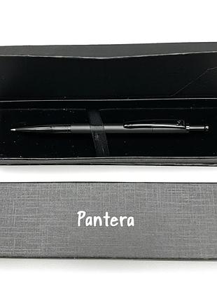 Подарочная ручка шариковая pantera в футляре (черная) 005b