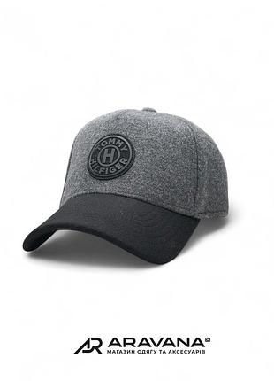 Бейсболка тракер « tommy urban grey fw’26» зимняя с ушами 61-62