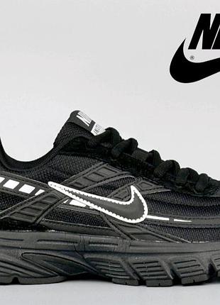 Кросівки жіночі та підліткові 37-41 чорні nike initiator black.стильні кросівки найк ініциатор демісезонні.бігові кросівки nike