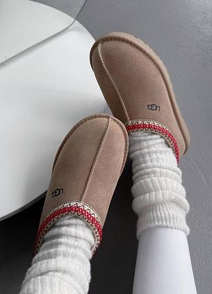 Ugg tasman ii low sand / dark cherry 5