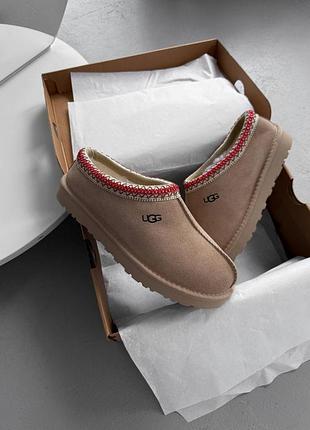 Ugg tasman ii low sand / dark cherry 3