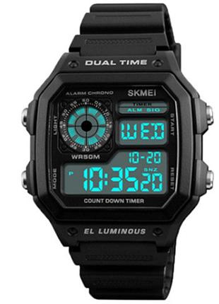 Часы наручные 1299bk skmei, black