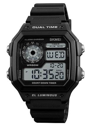 Часы наручные 1299bk skmei, black 5
