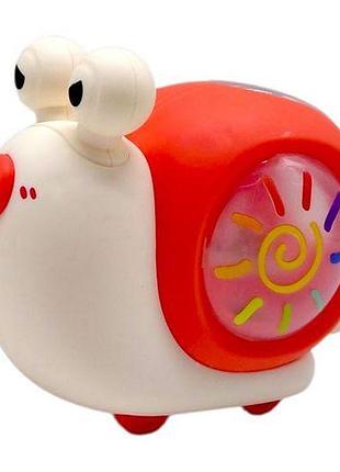 Заводная игрушка "улитка", пакет (красный)