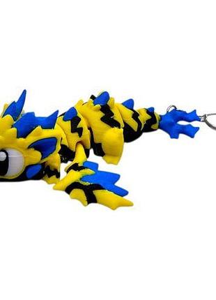 3d брелоки cute wild voltage mini dragon / дракон "дикий вольтаг" keychain, 3d печать