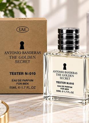 Antonio banderas the golden secret 50 мл мужской тестер