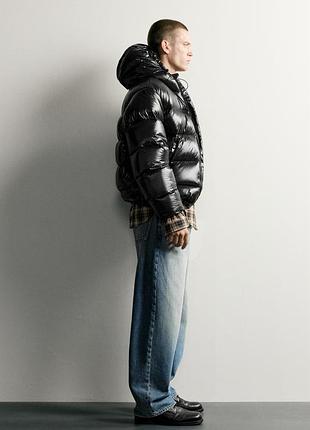 Чоловічий пуффер куртка пуховик zara 3