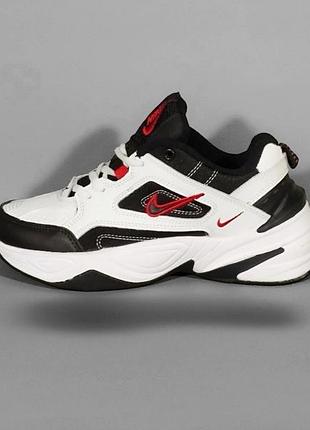 Кросівки жіночі nike m2k tekno white black red. білі жіночі кросівки найк кросівки для жінок 41