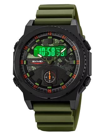 Часы наручные 2355ag skmei, army green