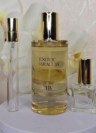 Zara exotic maracuja розпив оригінал жіночі тропічні парфуми маракуя кокос манго відливанти