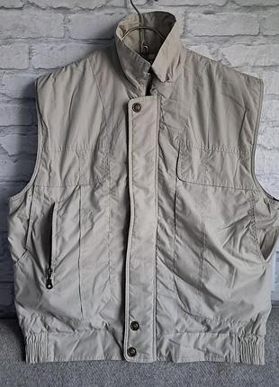 Чоловічий утеплений жилет smooth collection city розмір l-xl