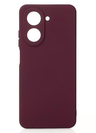 Силіконовий чохол soft silicone case для xiaomi redmi a5 (171 mm) (без лого) бордовий