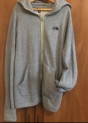 Зип худи the north face р.м