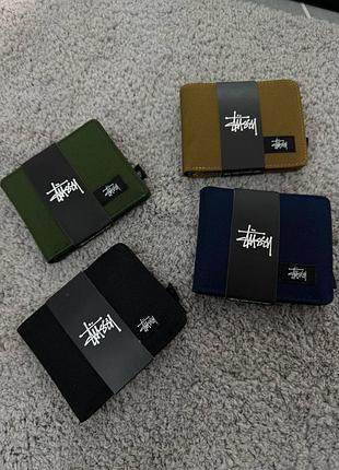 Кошелек stussy синій