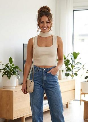 Кроп топ zara