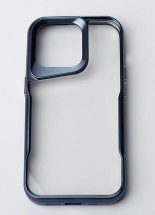 Пластиковий чохол newzone для iphone 15 pro max синій