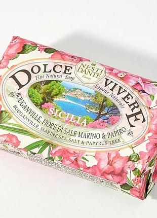 Italy,nesti dante dolce vivere sicilia,нишевое органическое элитное  парфюмированное мыло для лица, тела, волос